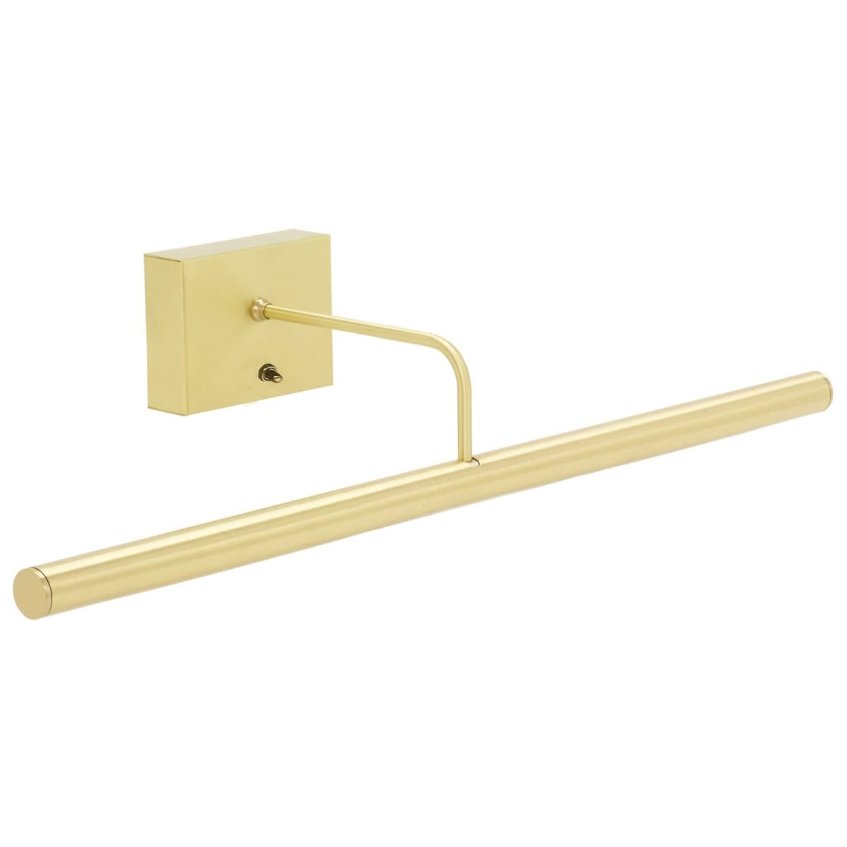 House of Troy | Battery Operated LED Slim-Line Picture Light — Satin Brass, Large