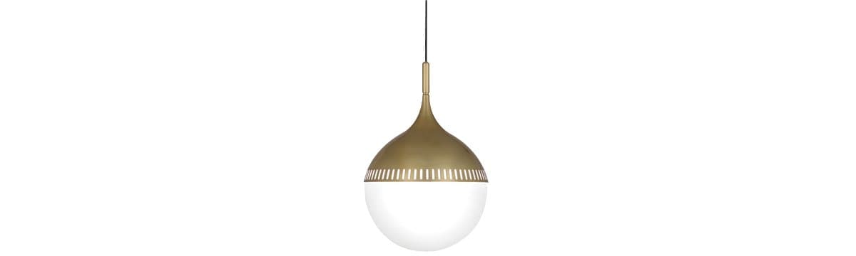 Jonathan Adler | Rio Pendant — Modern Brass, Large