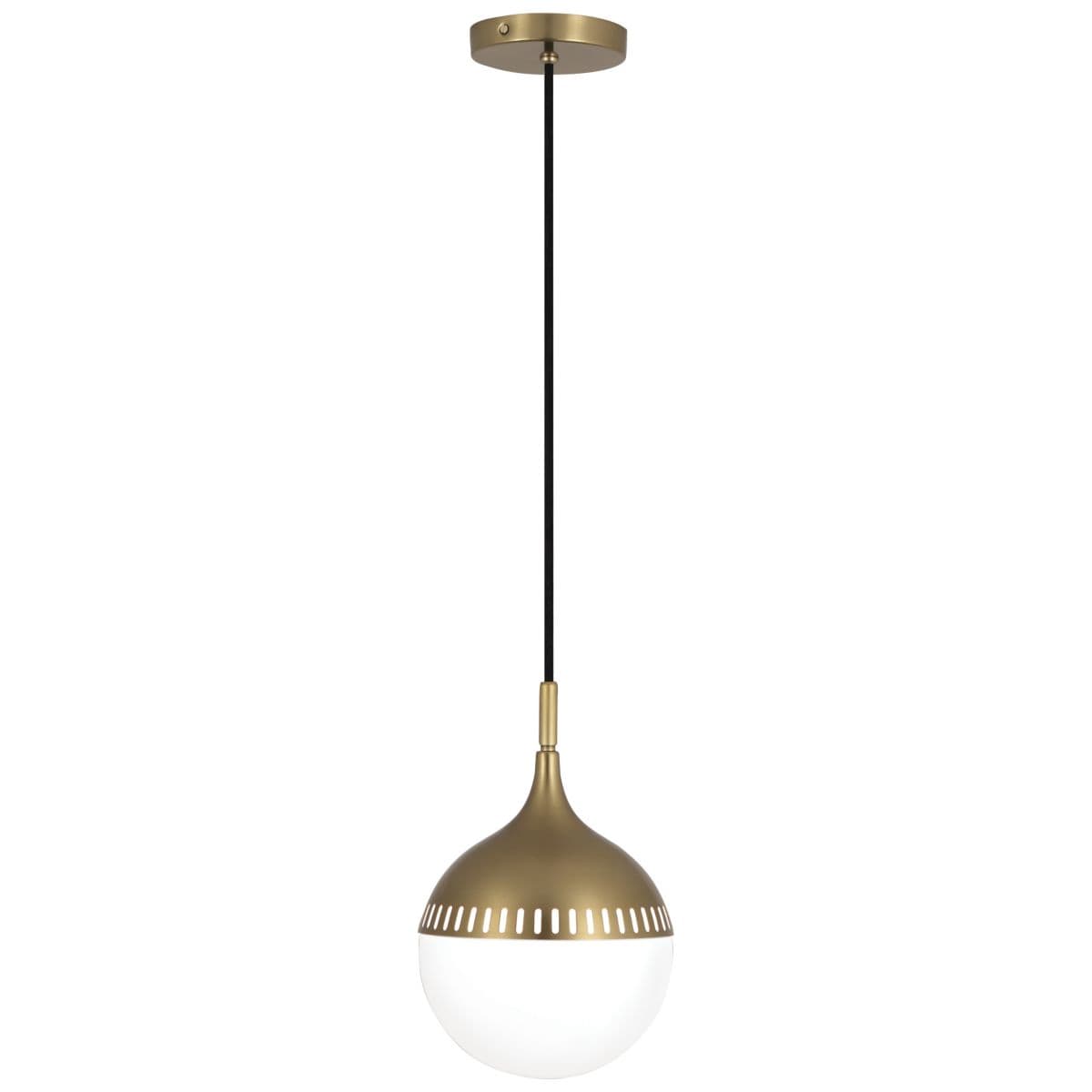 Jonathan Adler | Rio Pendant — Modern Brass, Small