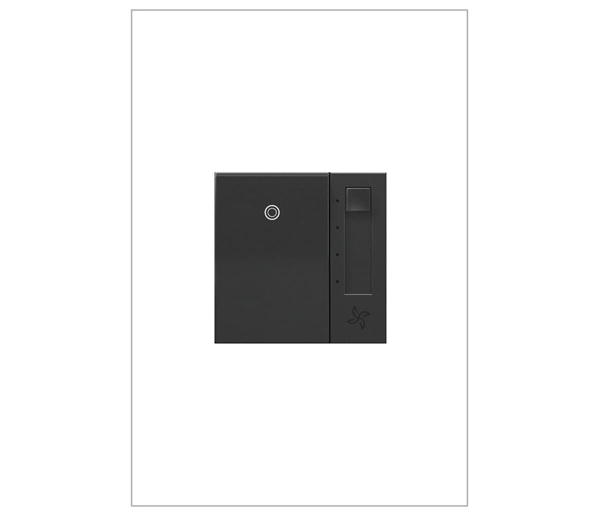 Legrand Adorne | Paddle Fan Speed Control — Graphite