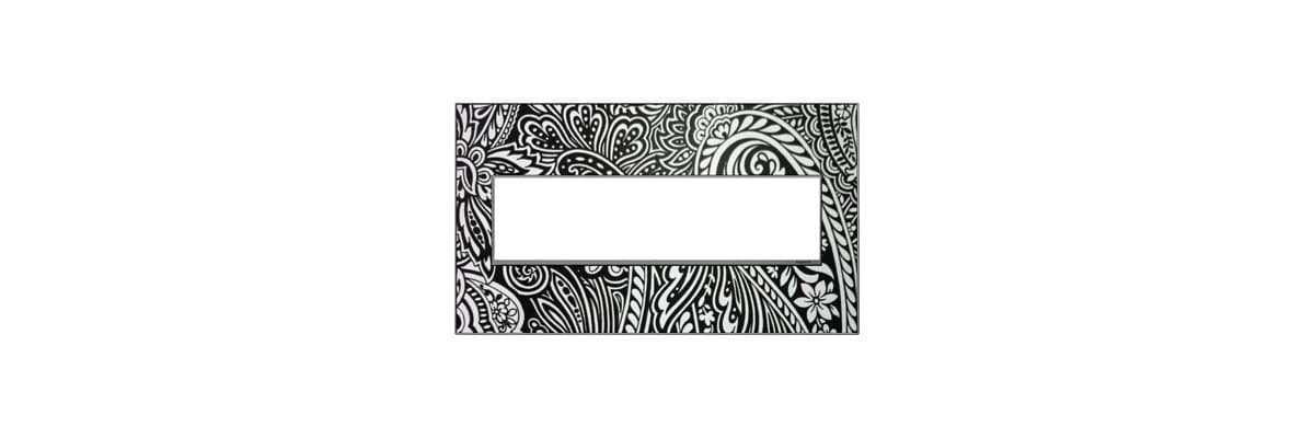 Legrand Adorne | adorne Real Materials Custom Wall Plates — Custom with Magnesium, 4-Gang