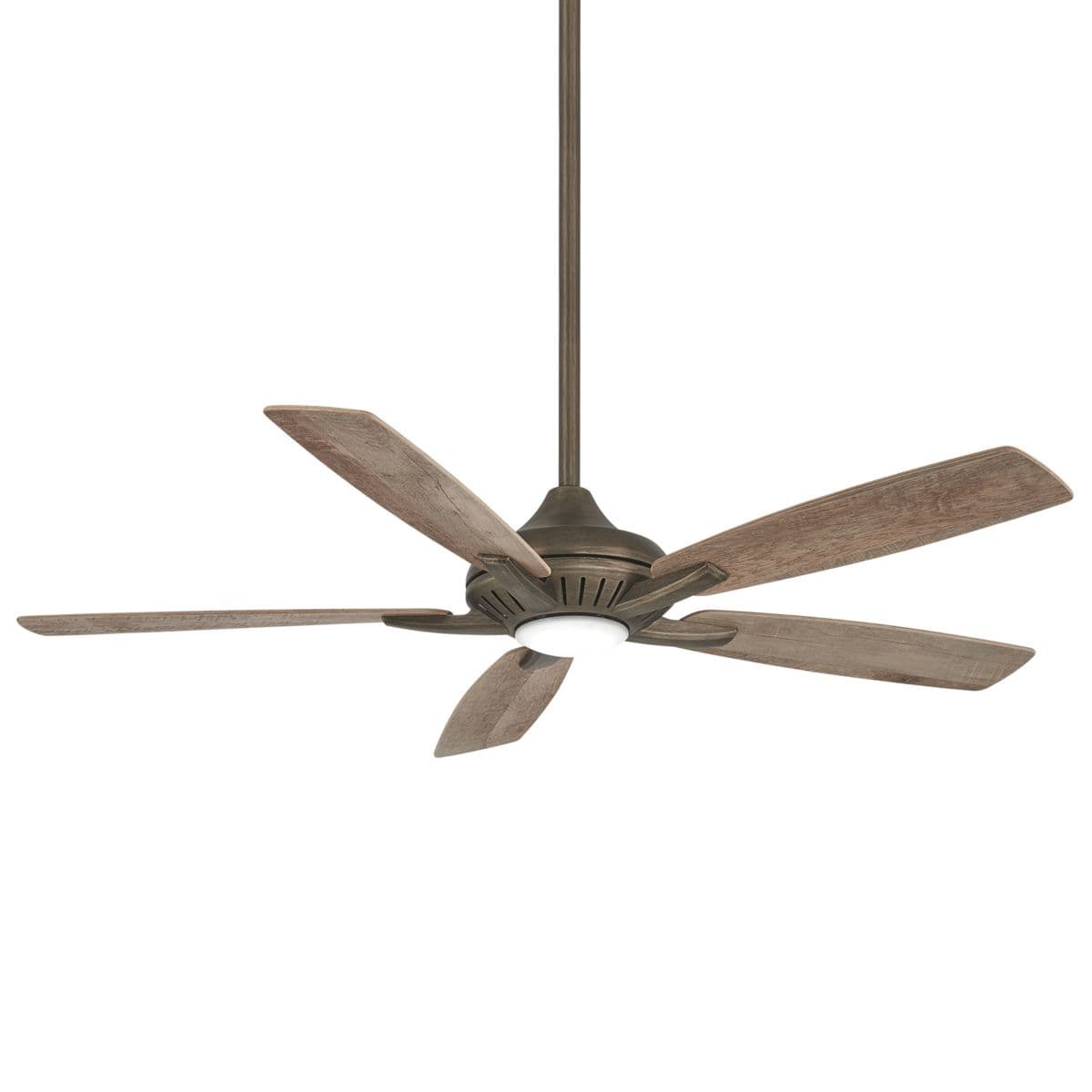 Minka Aire Fans Dyno Led Ceiling Fan — Heirloom Bronze with Barnwood