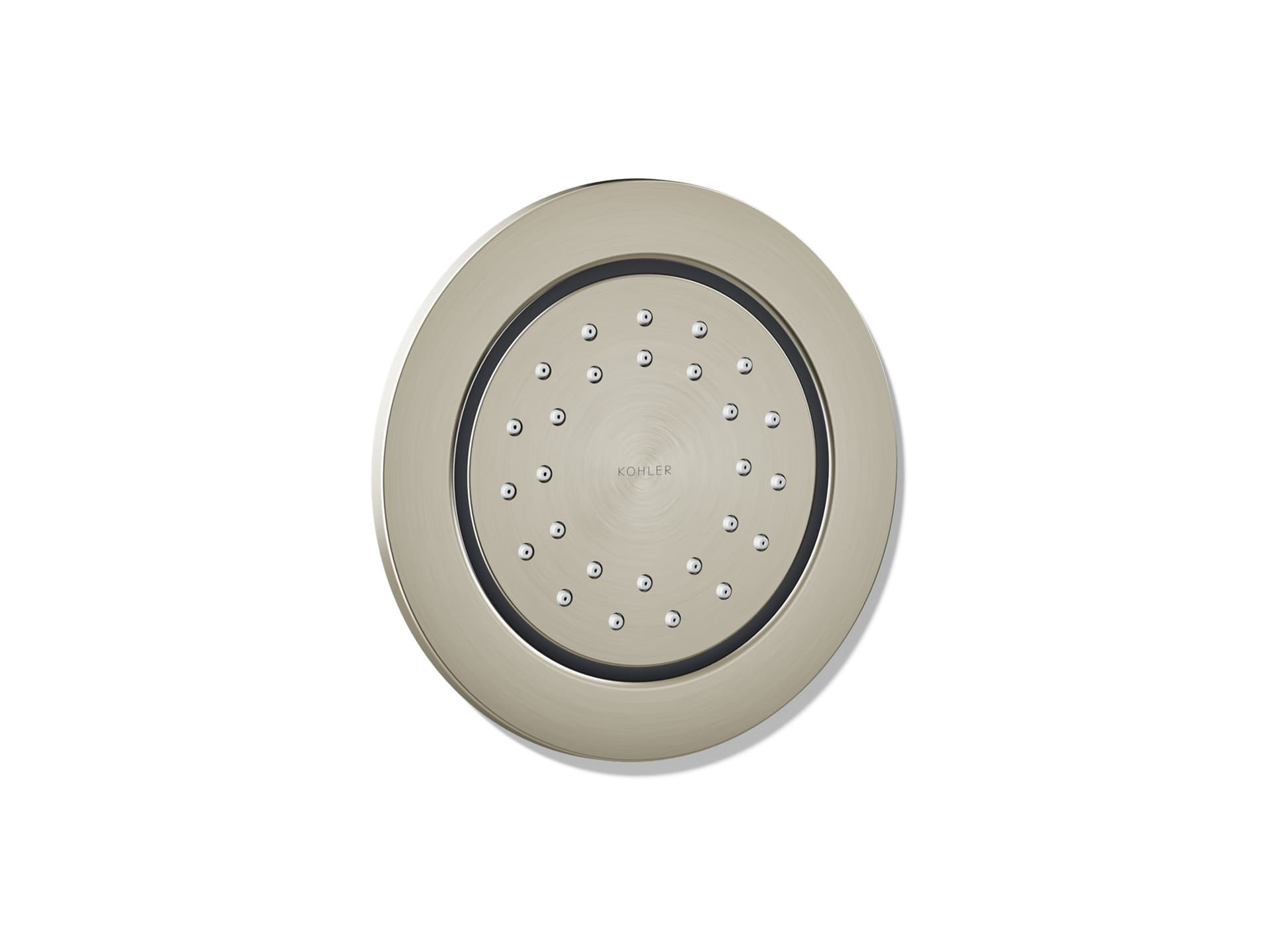 Kohler | WaterTile Round 27-Nozzle Body Spray – Vibrant Brushed Nickel