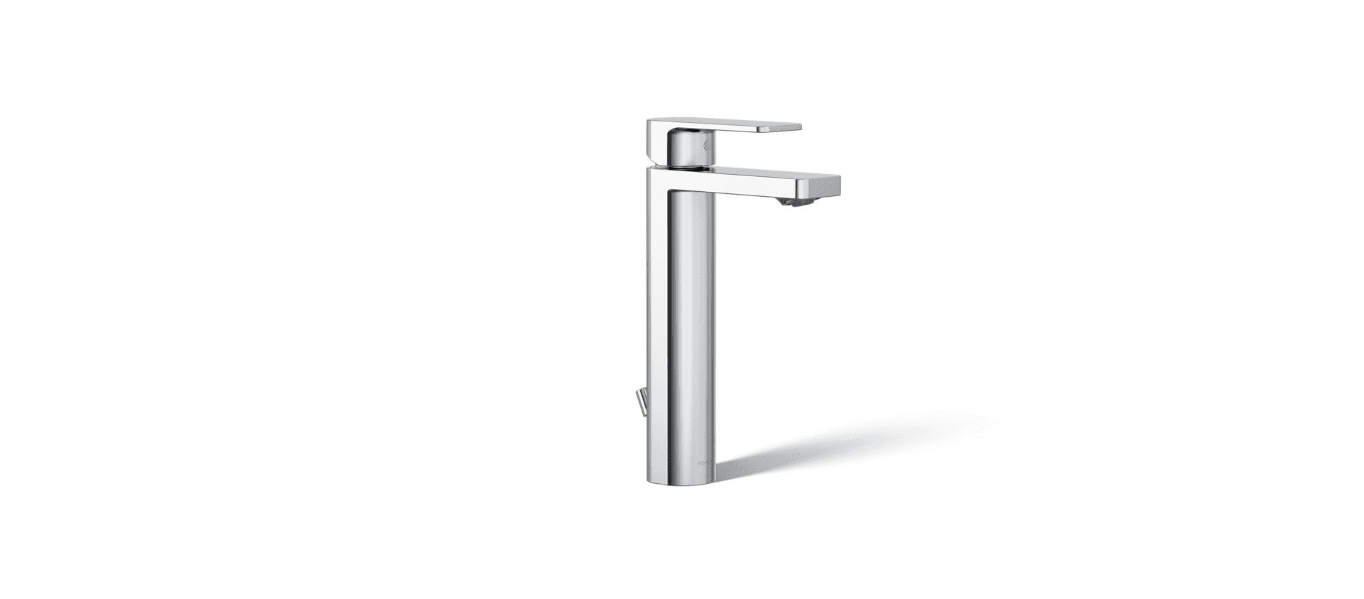 Kohler Parallel Tall Single Control Lav Faucet in polished chrome, 10-1/4" height