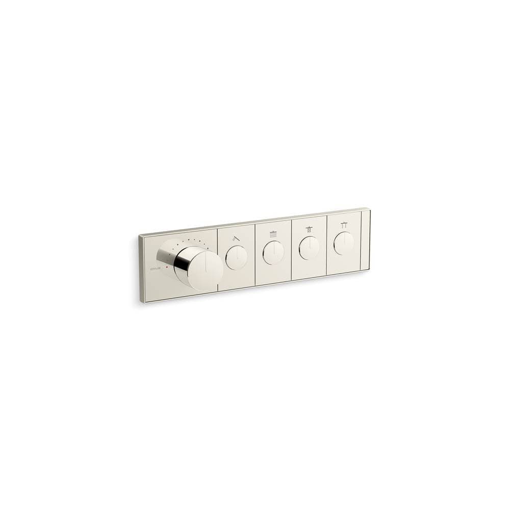 Kohler Anthem Recessed Mechanical Control in Vibrant Polished Nickel, zinc, 15.88" W