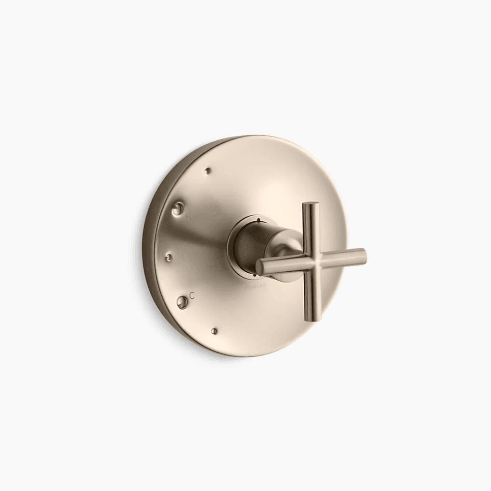 Kohler | Purist Valve Trim in Vibrant Brushed Bronze