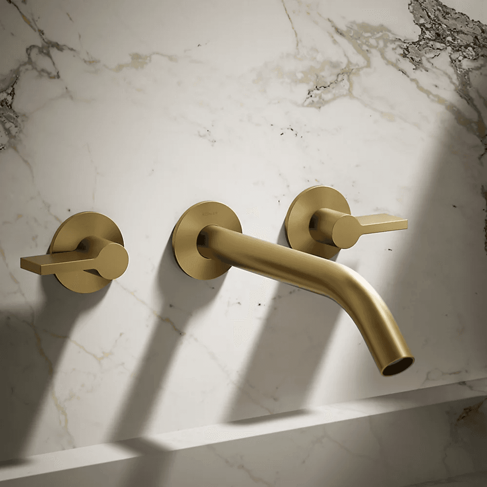 Kohler | Components Wall-mount Sink Faucet Spout, Tube Design, 1.2 gpm - alternate view