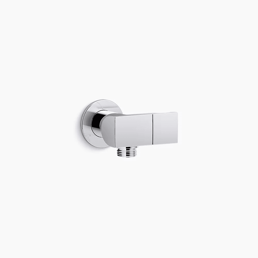 Kohler | Exhale Supply Elbow with Bracket in Polished Chrome
