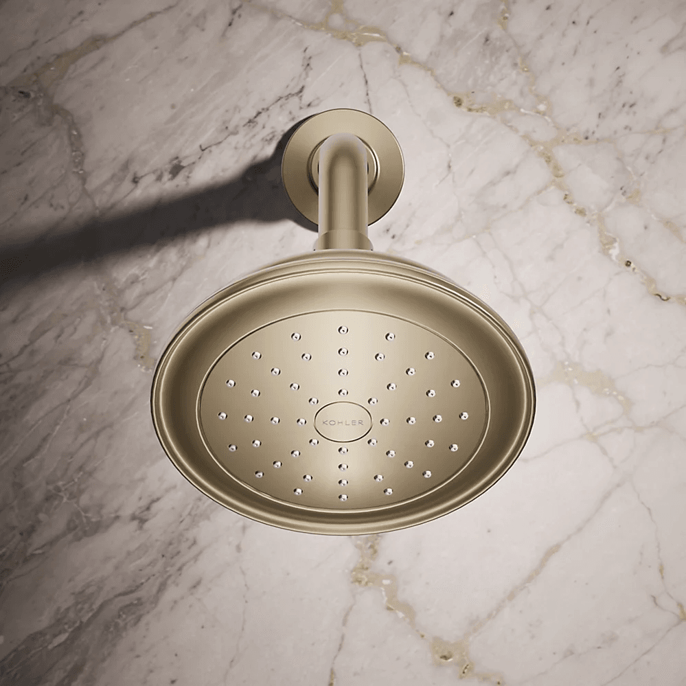 Kohler | Artifacts Showerhead in Vibrant Brushed Bronze - alternate view