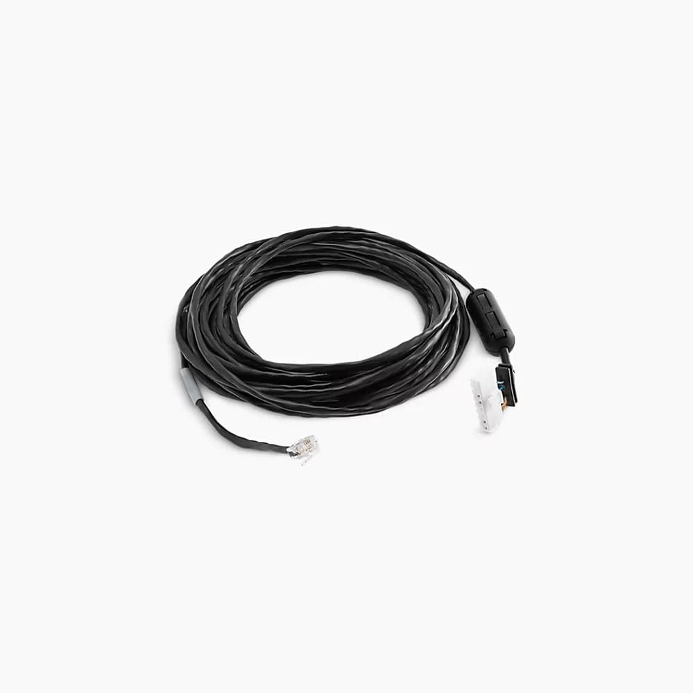 Kohler DTV+ Data Cable, black ethernet RJ45 connector, 30 feet