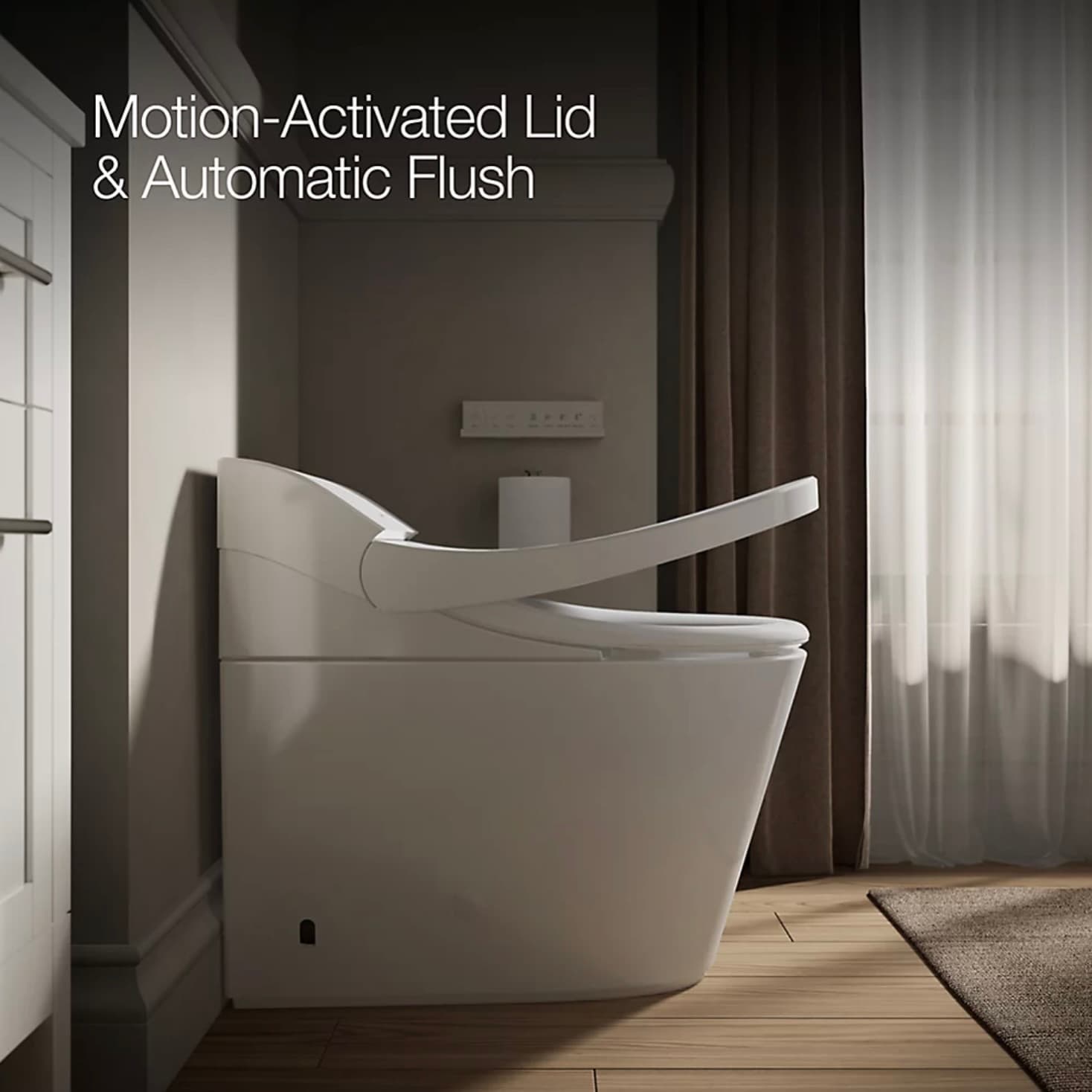 Kohler | Innate Intelligent Toilet – White - alternate view