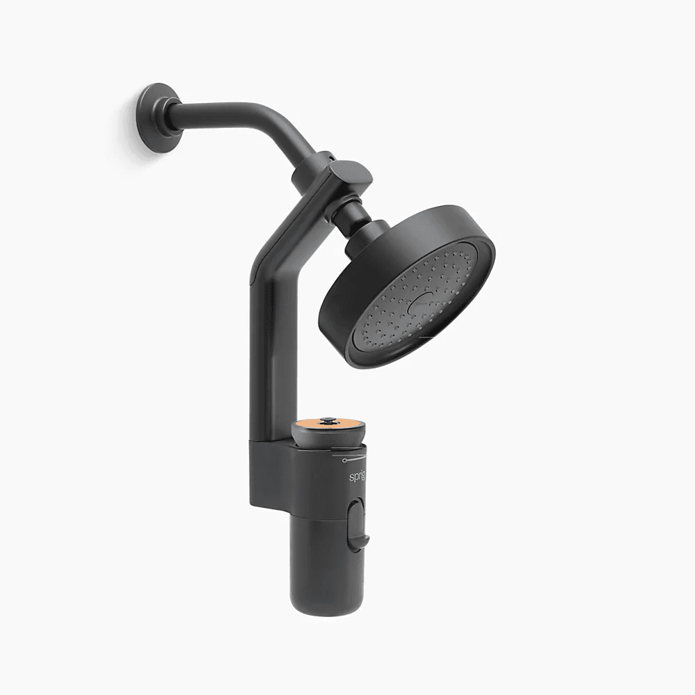 Kohler Sprig Infusion Device Kit in matte black brass, 3.87 x 2.28 x 13.86 inches