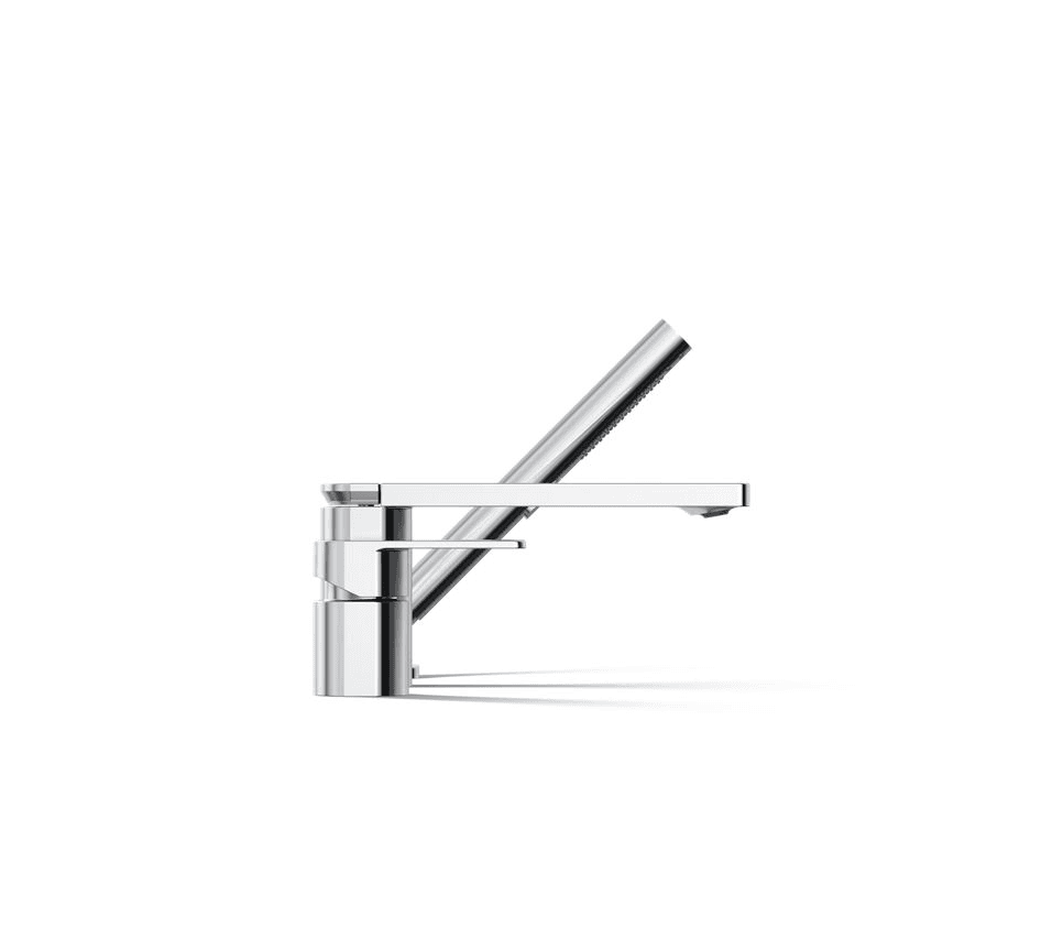 Kohler | Parallel 3 Hole Bath Filler in Polished Chrome - alternate view