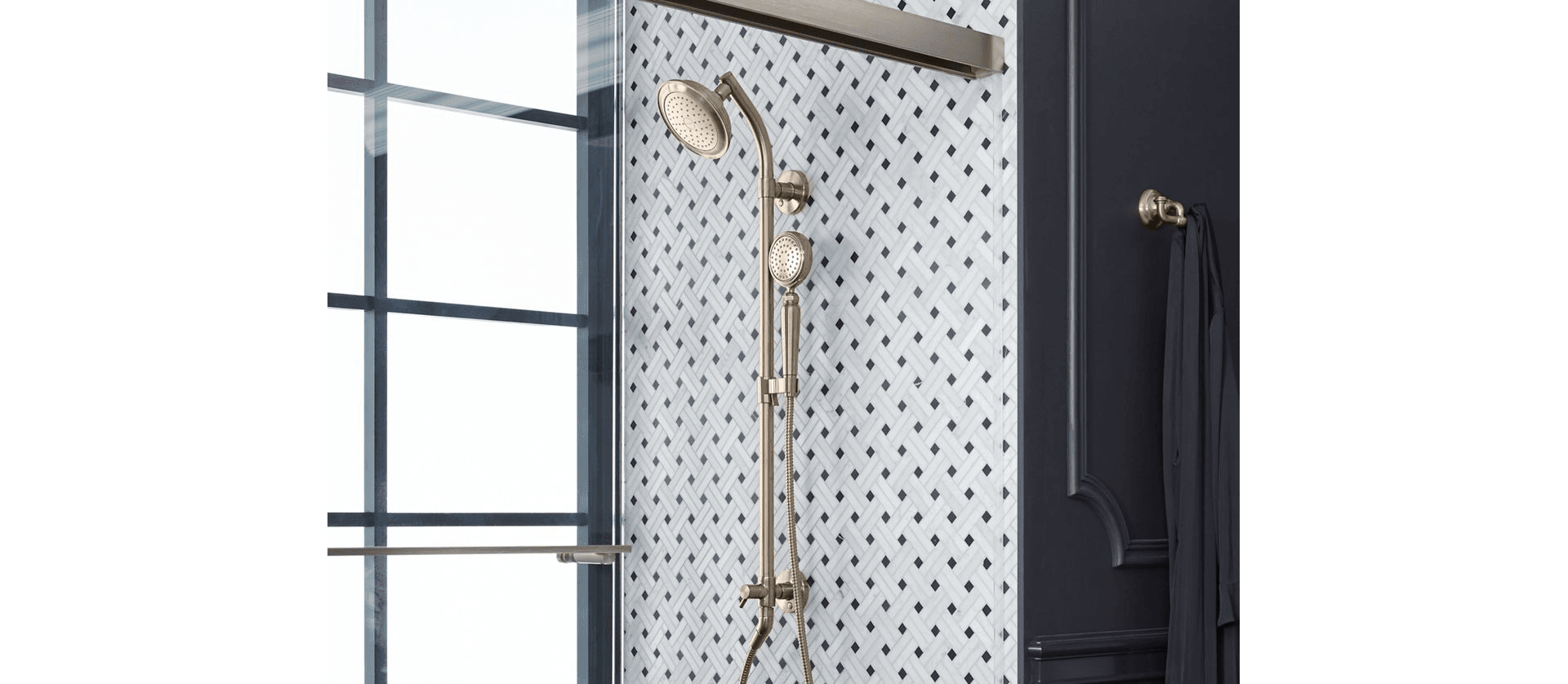 Kohler | Artifacts Handshower in Vibrant Brushed Nickel - alternate view