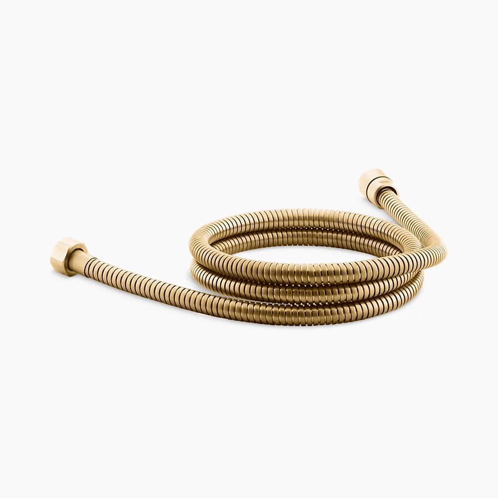 Kohler Mastershower 72" metal hose in Vibrant Brushed Moderne Brass finish