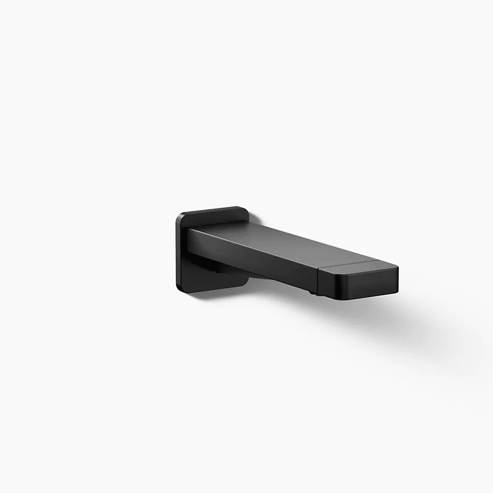 Kohler Parallel Wall Mount Diverter Spout in Matte Black finish