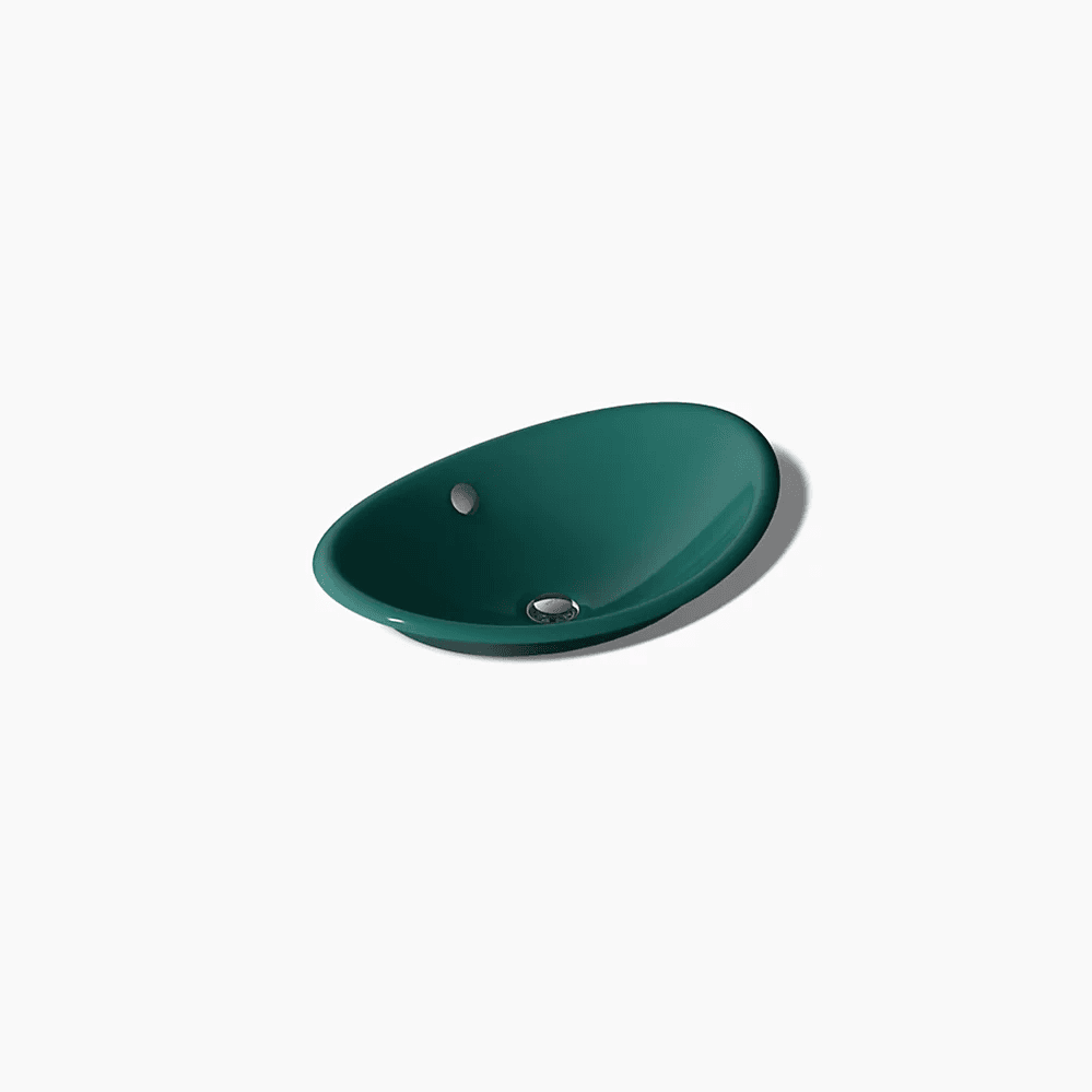 Kohler | Iron Plains Sink in Teal