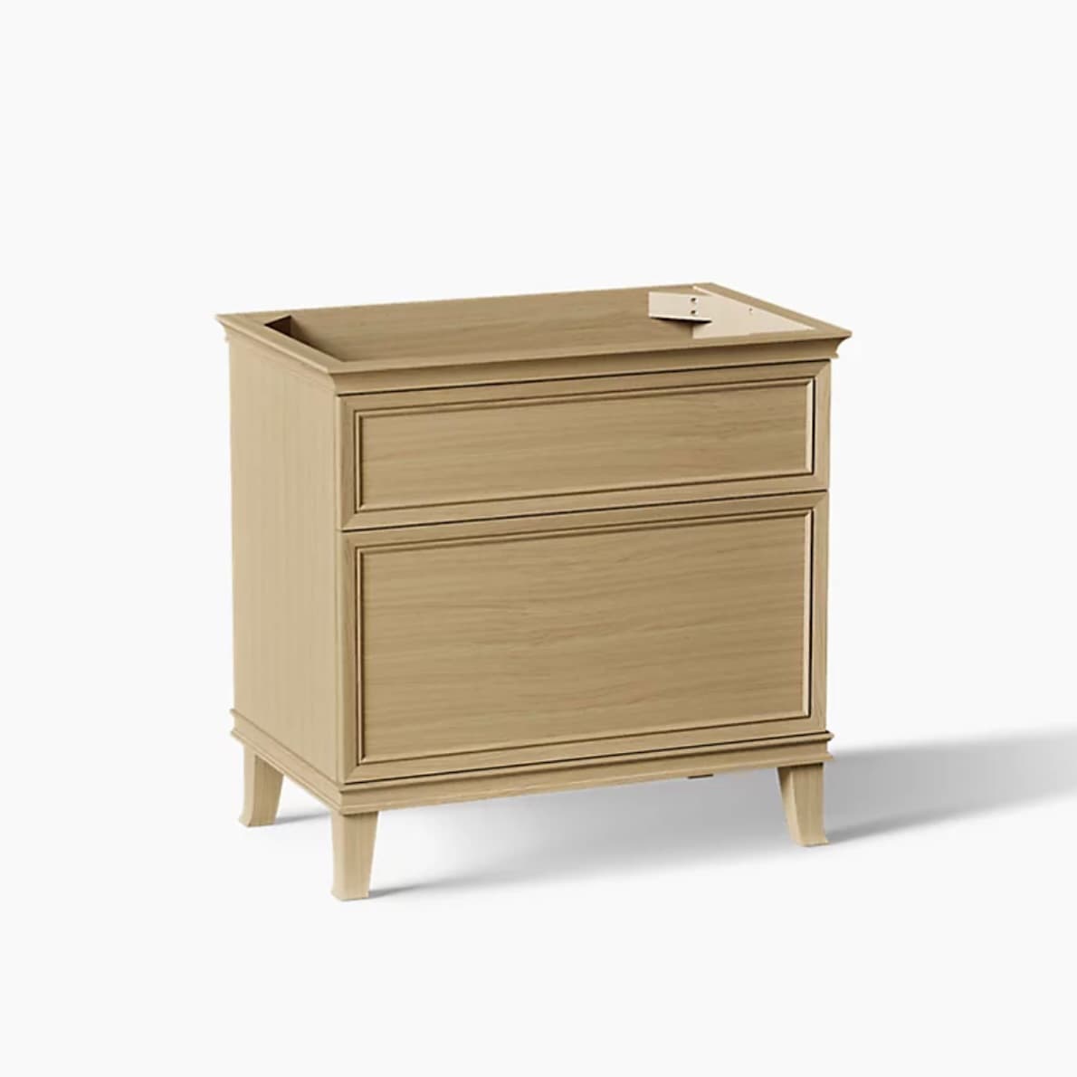 Kohler | Artifacts 36" Vanity Cabinet, Cabinet Only – Light Oak - alternate view