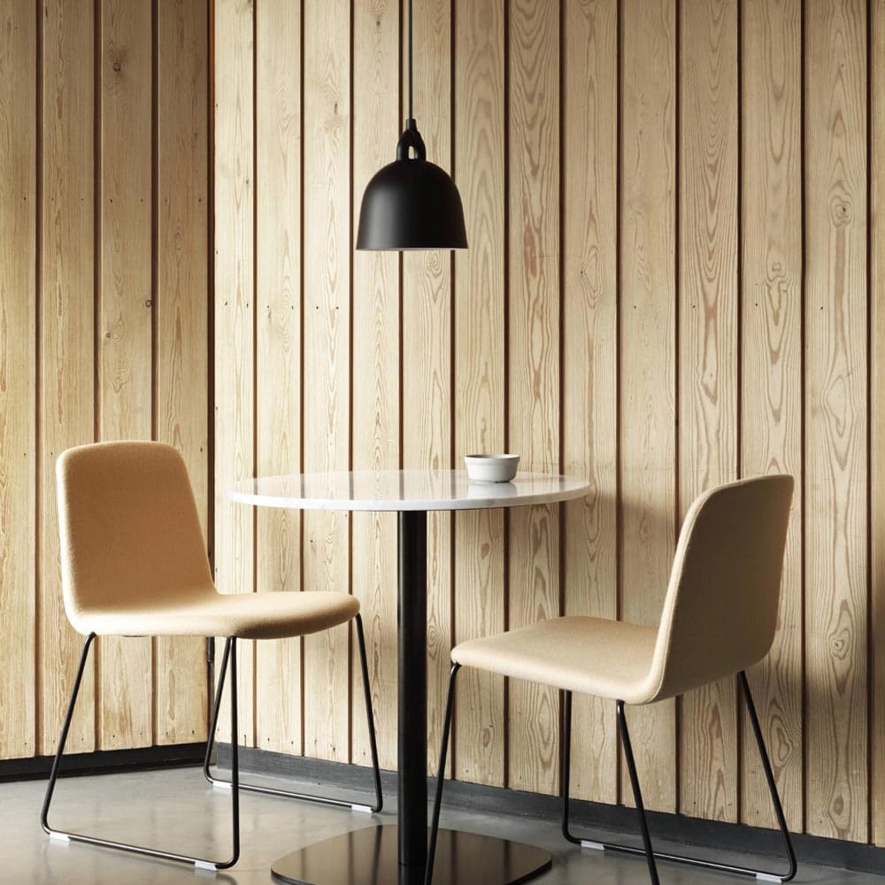 Normann Copenhagen Bell Lamp Extra-Small pendant light in black with matte finish