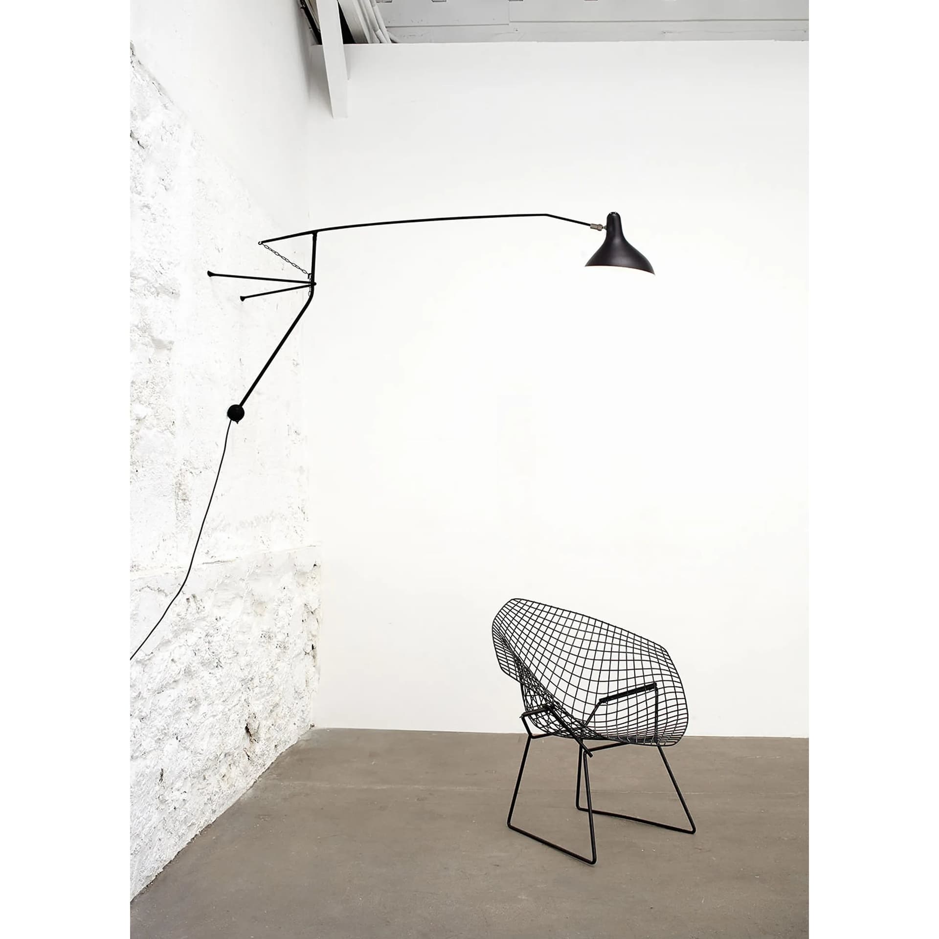 DCW éditions | Mantis BS2 Wall Lamp — Black - alternate view