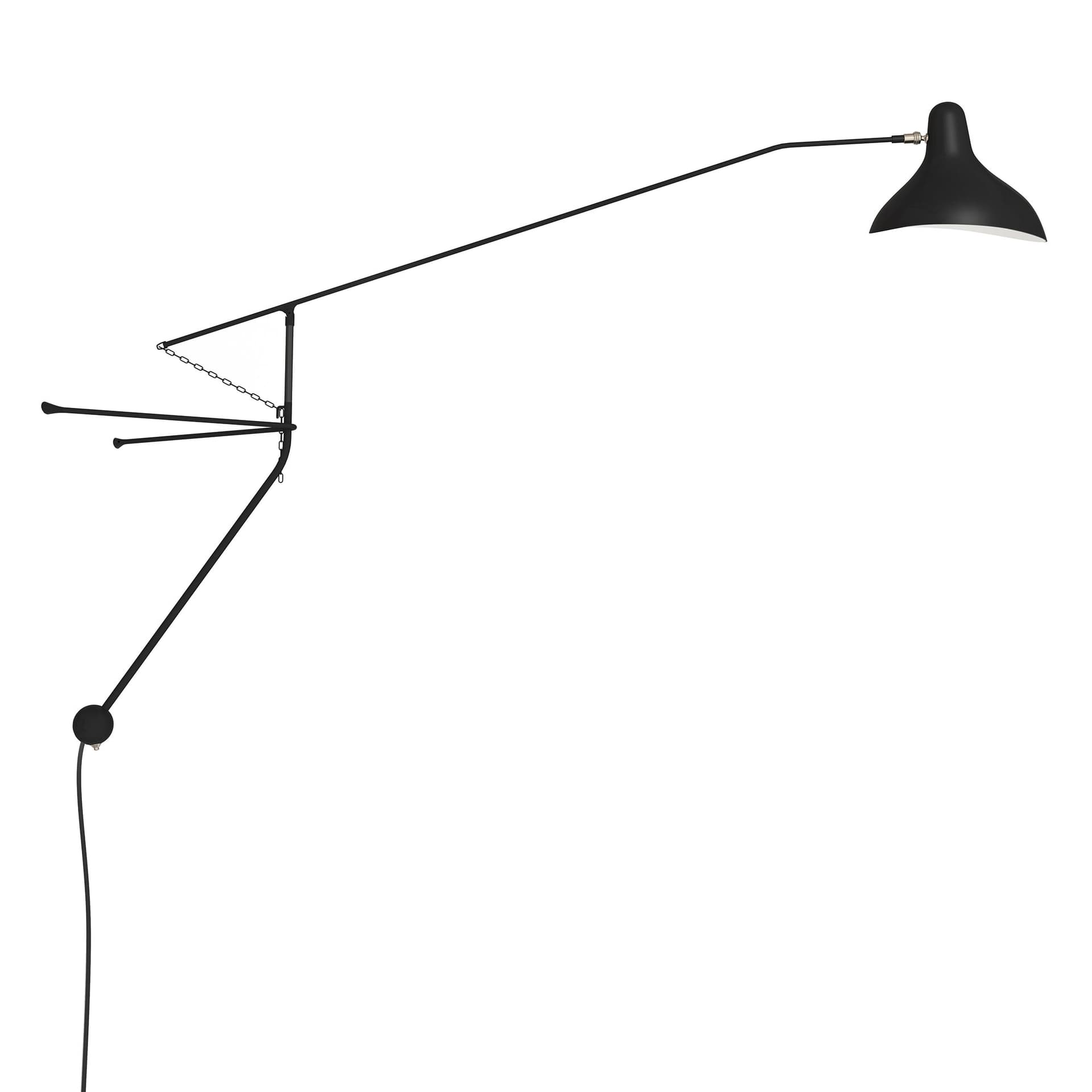 DCW éditions | Mantis BS2 Wall Lamp — Black
