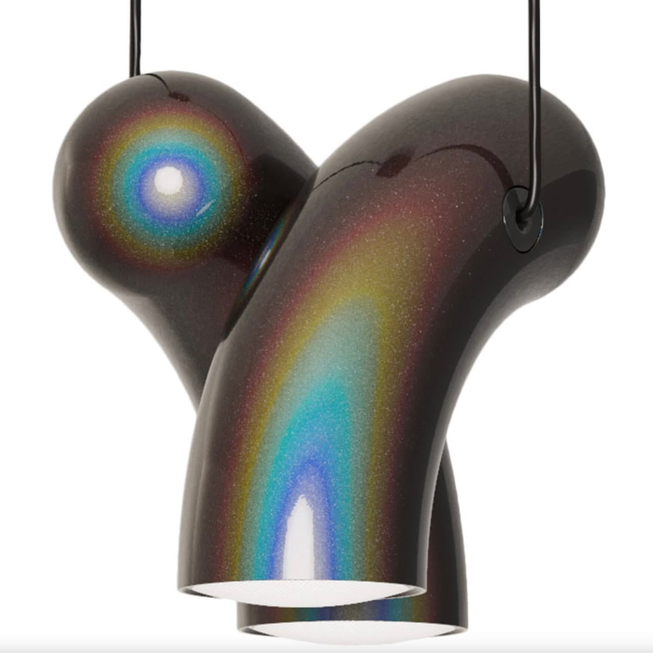 Darmes | Hyphen Pendant — Chromatic Black
