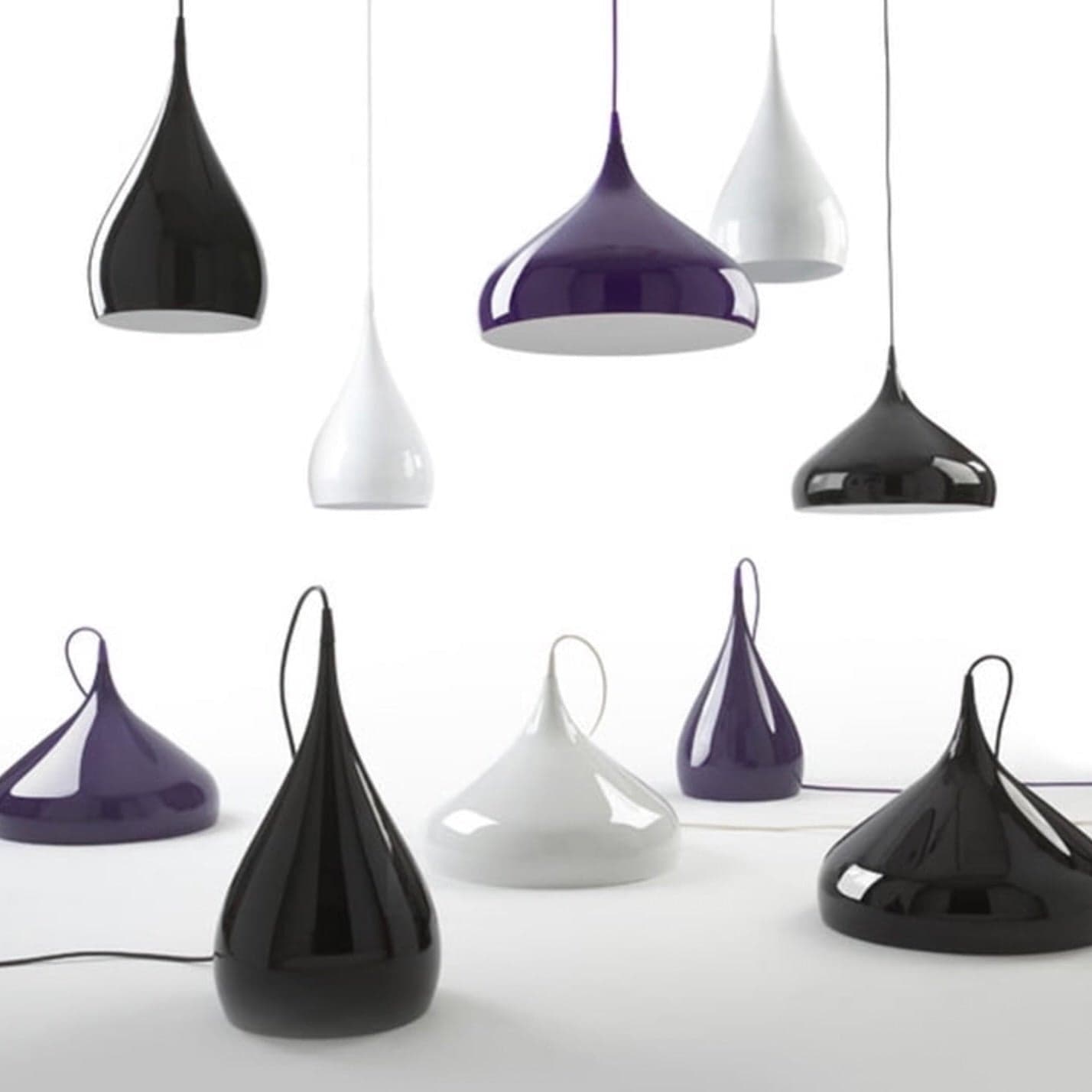 &Tradition | Spinning Pendant Light Small BH1 Black - alternate view