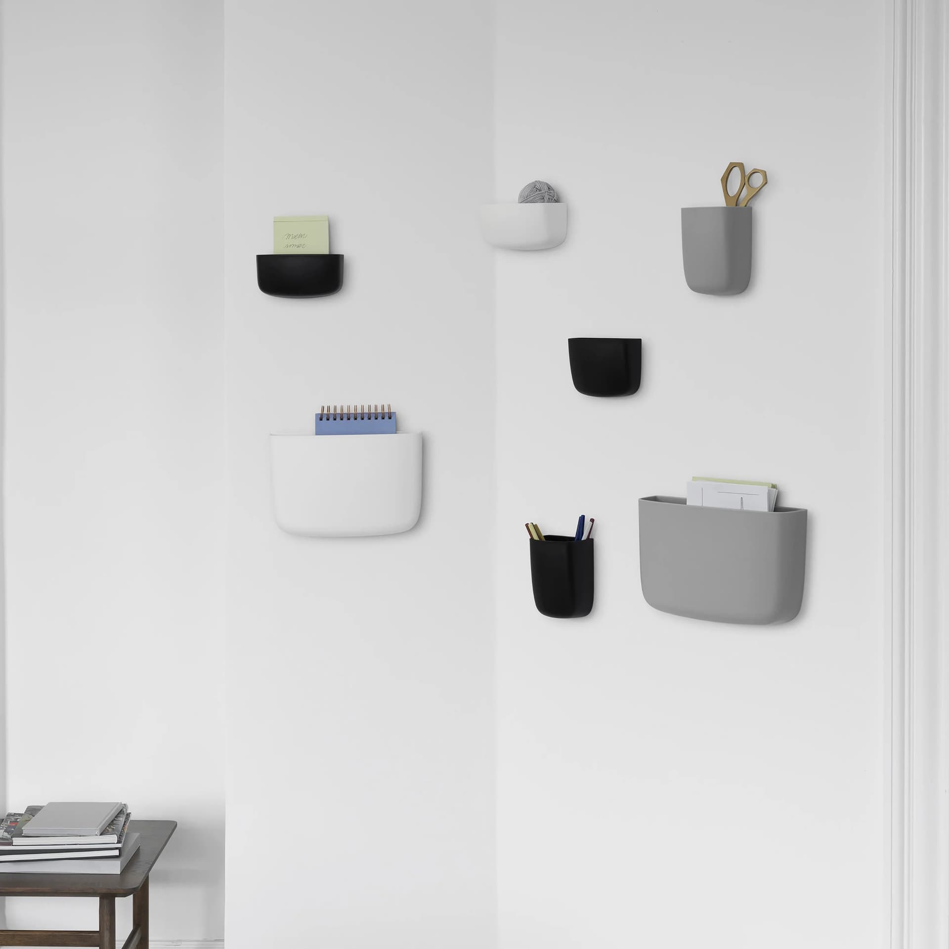 Normann Copenhagen | Pocket Organizer in Grey - alternate view