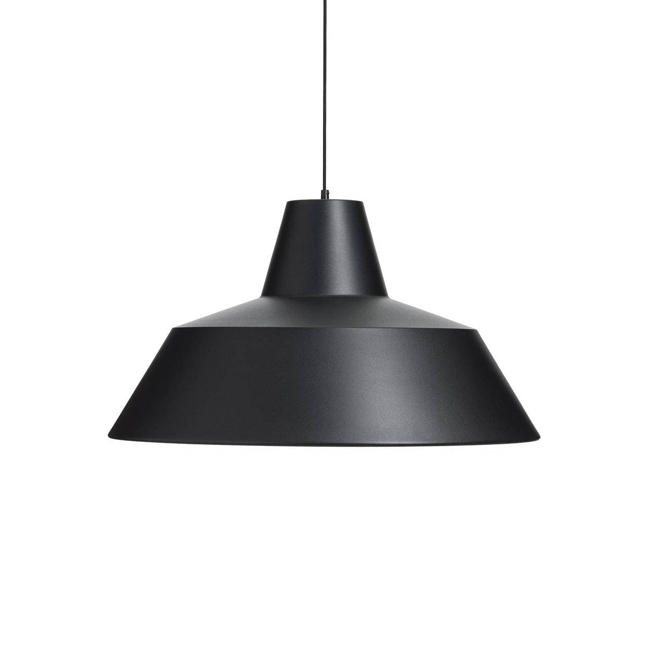 Made By Hand Workshop Pendant Lamp W5 in black aluminum