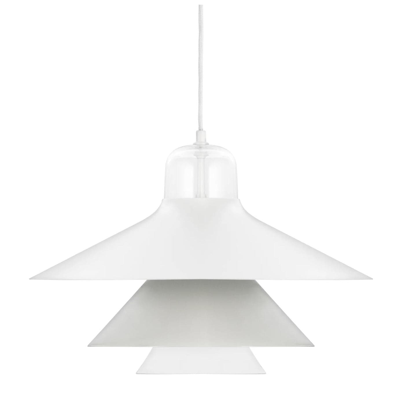 Normann Copenhagen | Ikono Pendant Lamp Grey Large 17.7" - alternate view