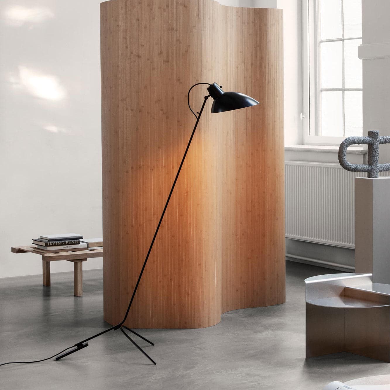Astep | VV Cinquanta Floor Lamp Black-Black - alternate view