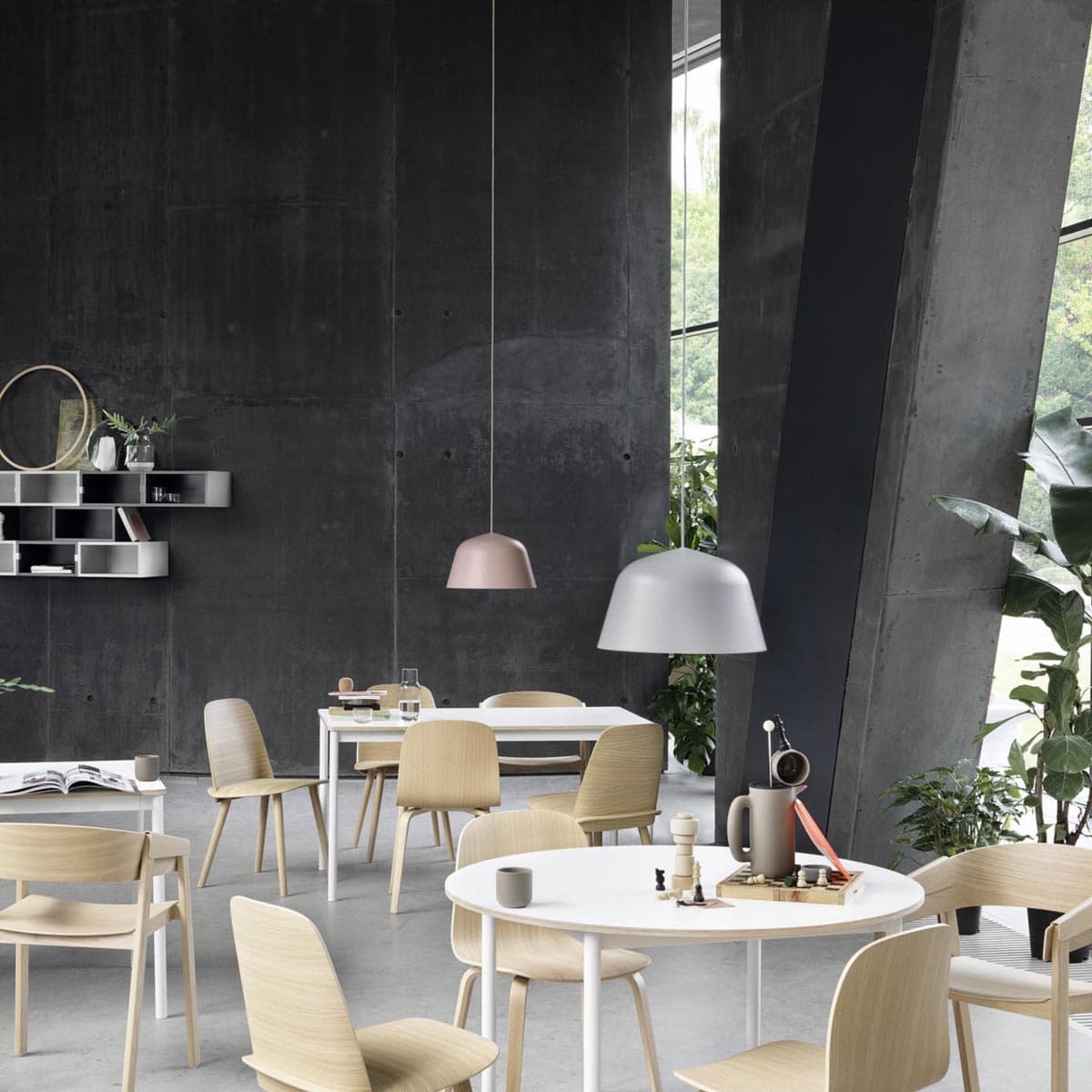 Muuto | Small Ambit Pendant Light in Rose - alternate view