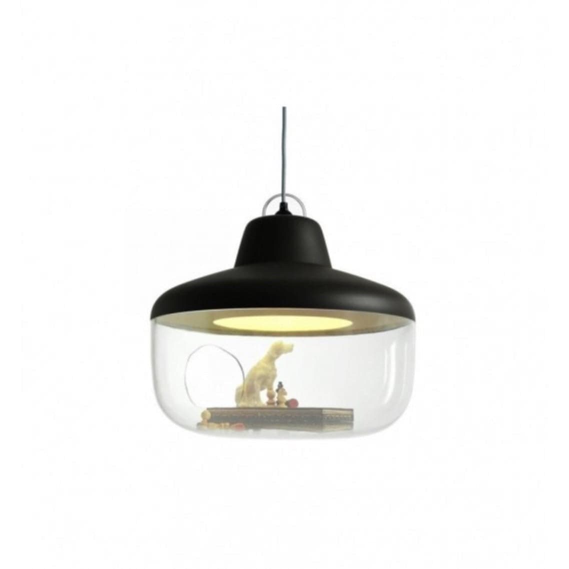 Eno Studio Favourite Things Pendant Container Light in charcoal