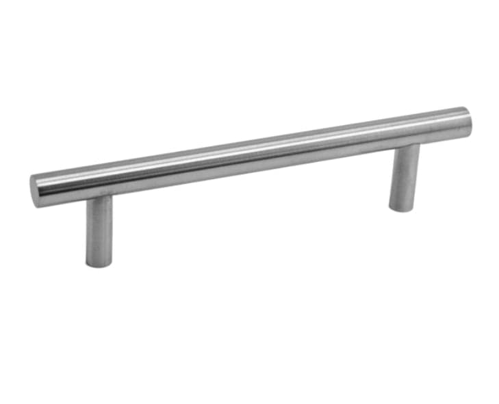 Linnea Bar Cabinet Pull, satin stainless steel, 7-1/8" center to center