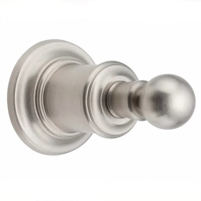 California Faucets Miramar Single Robe Hook in Polished Chrome, brass, 2-5/16" width