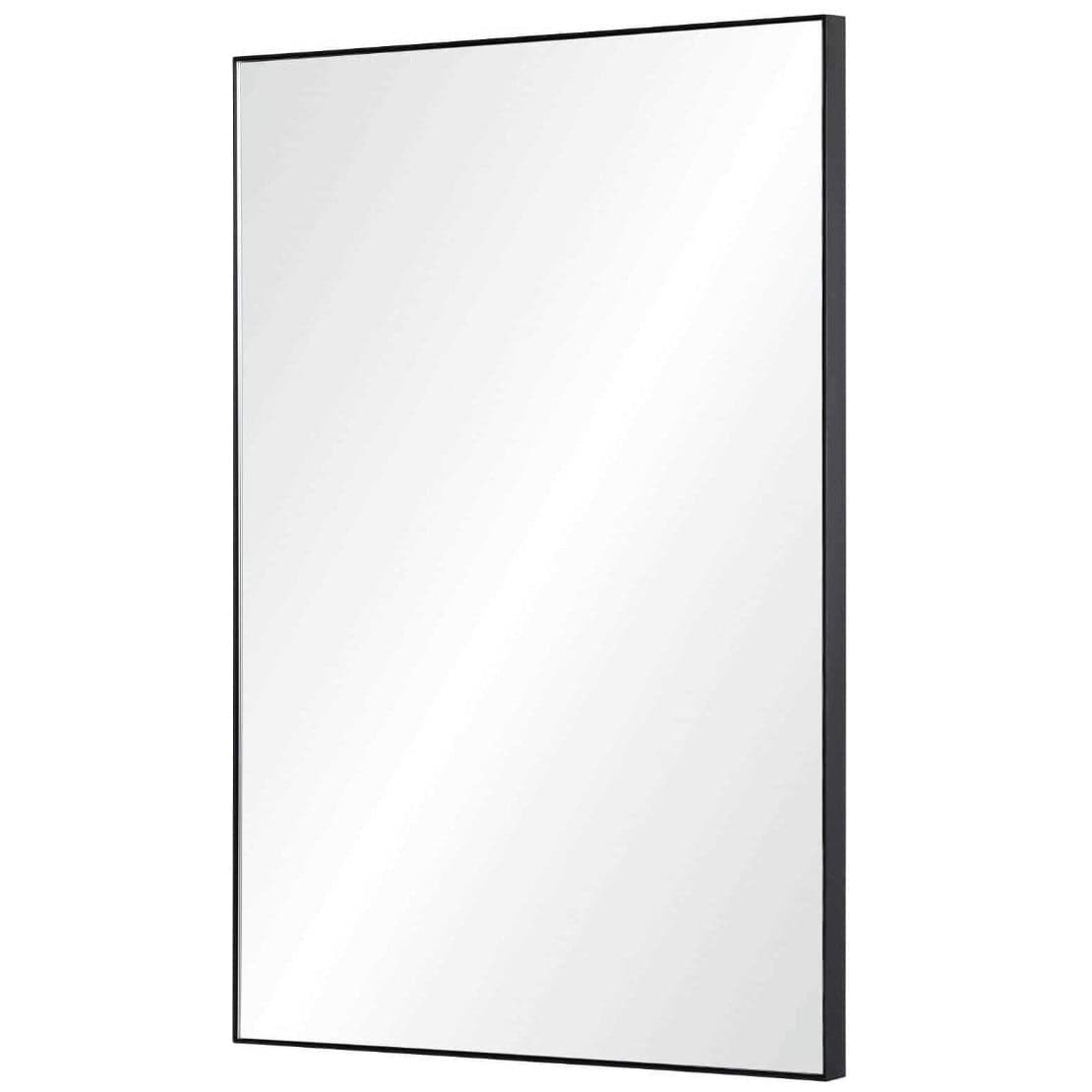 Mirror Home black nickel rectangular wall mirror, 30W x 40H inches