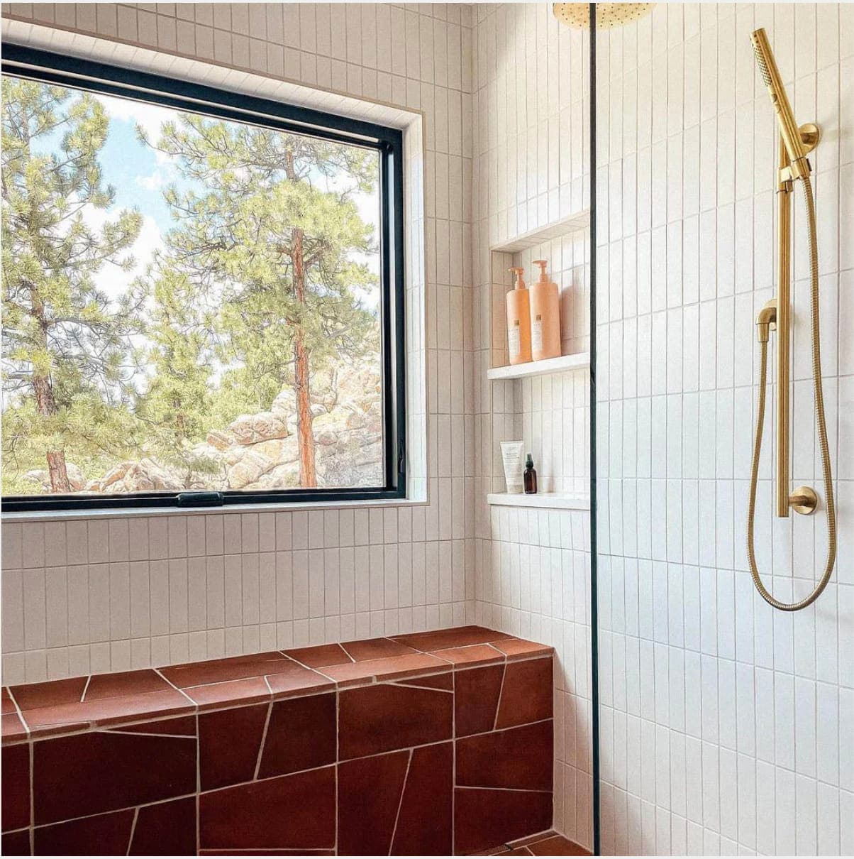 Zia Tile Alpha White 2x8 Subway Cement ceramic tile