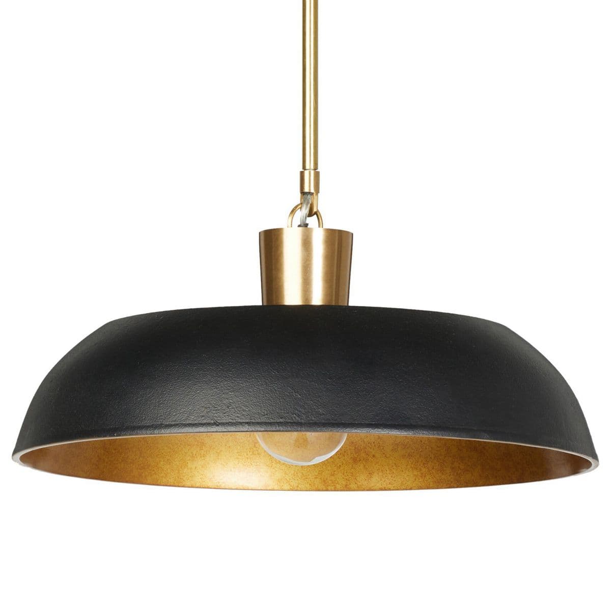 Four Hands | Walton Pendant — Black Aluminum Enamel