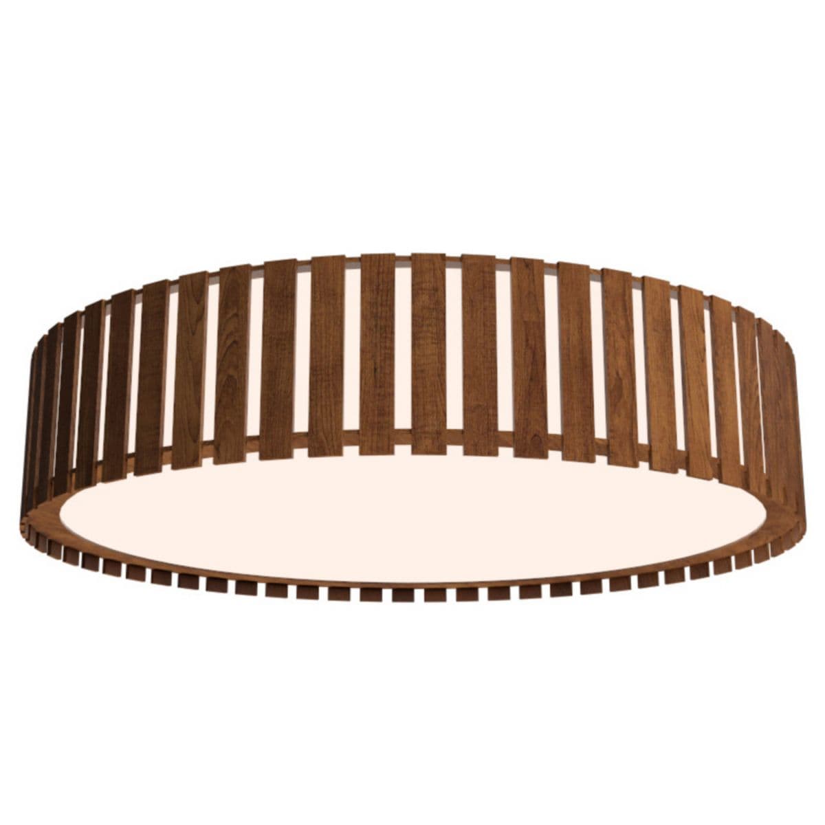Accord Lighting | Slatted LED Flushmount — Imbuia, 31 In, Integrated LED