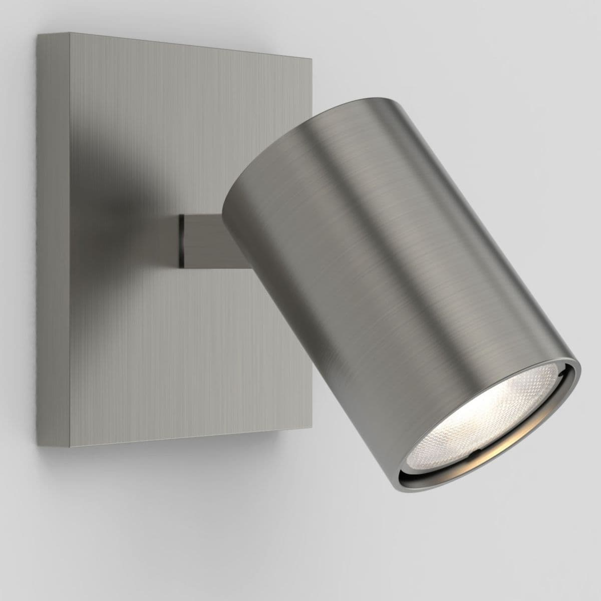 Astro Lighting | Ascoli Single Square Wall Sconce — Matte Nickel