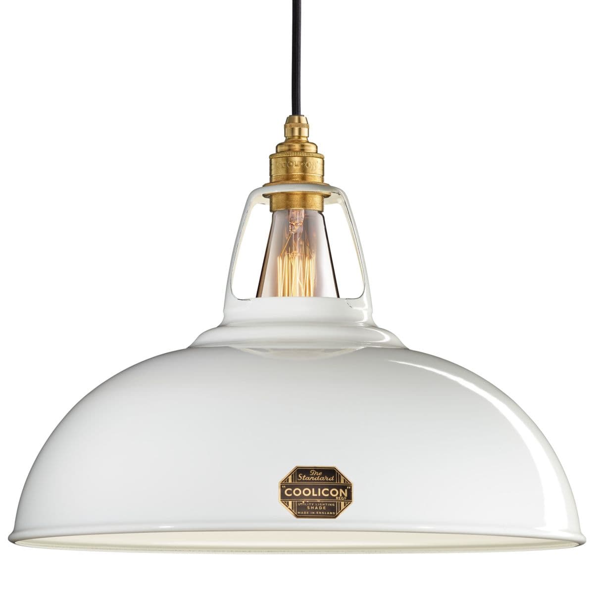 Coolicon | Standard Collection Pendant — Original White, Large