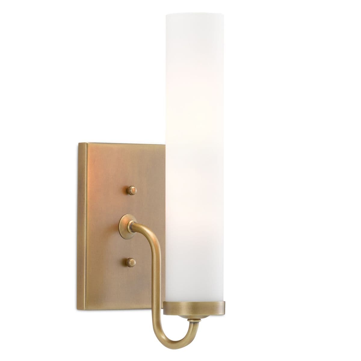 Currey & Company | Brindisi Wall Sconce — Antique Brass