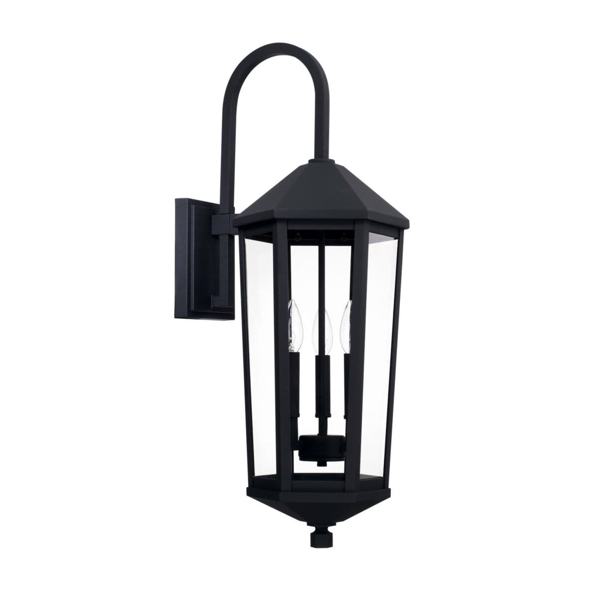 Capital Lighting | Ellsworth Outdoor Wall Sconce — Black, Medium