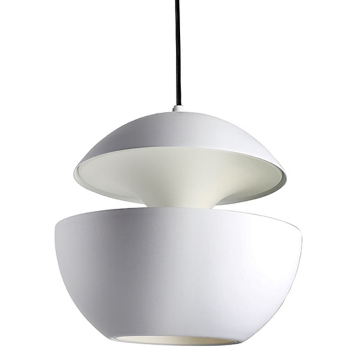 DCW editions | Here Comes the Sun Pendant — White/White, Small