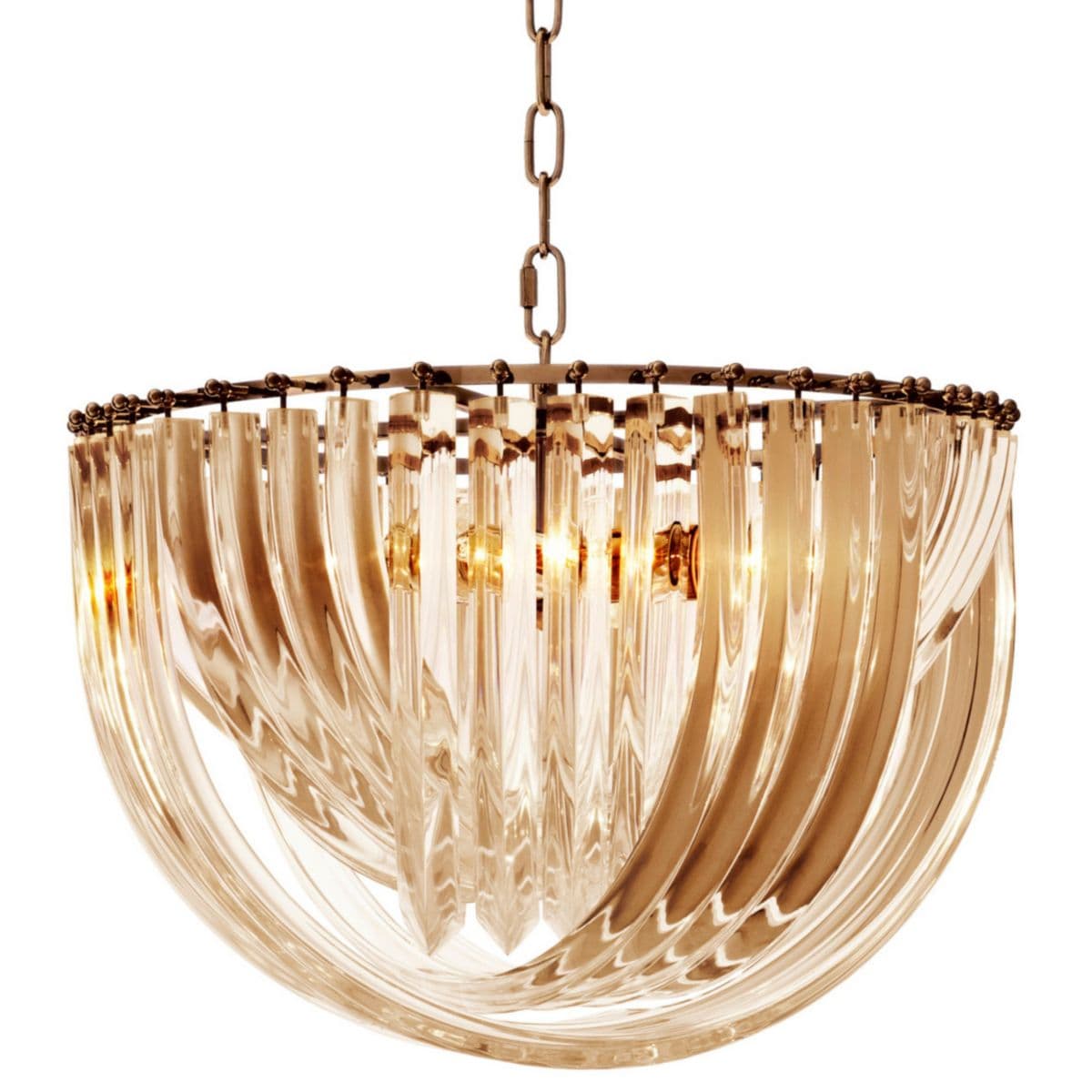 Eichholtz | Murano Bowl Pendant — Champagne, 20 in