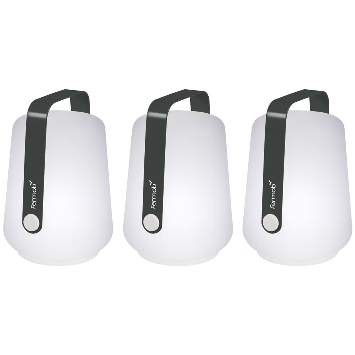 Fermob | Balad Lamp Set of 3 — Anthracite