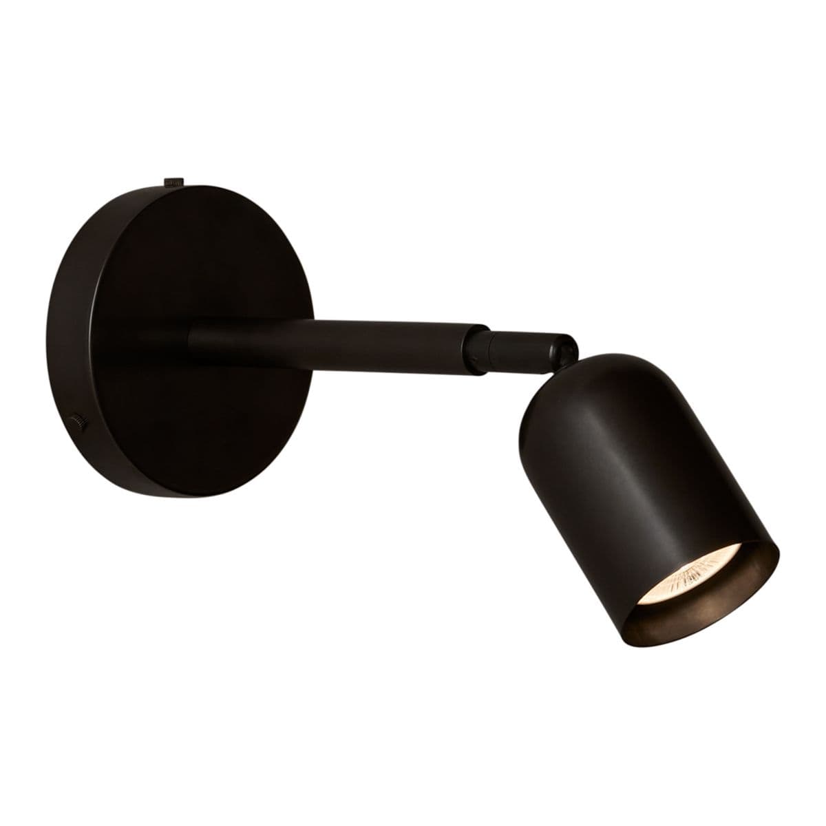 In Common With | Spot Wall / Flushmount with Stem — Blackened Brass
