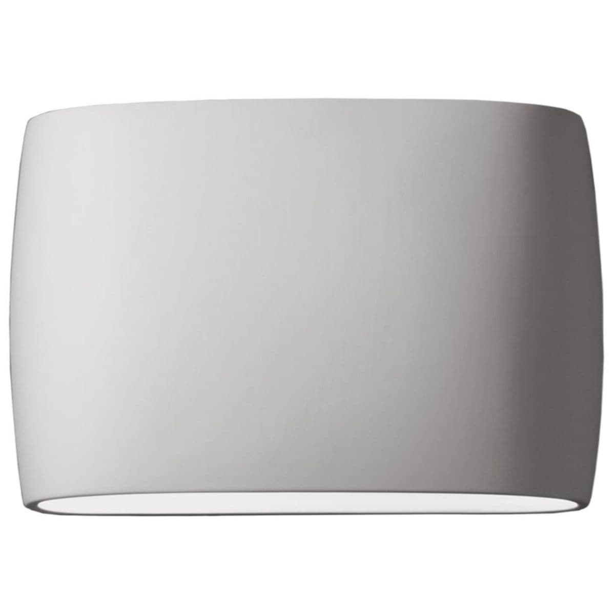 Justice Design Group | Ambiance Oval Downlight Wall Sconce — Bisque, Medium, Incandescent
