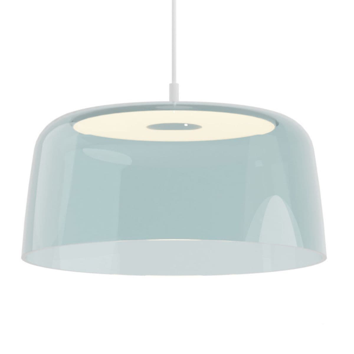 Koncept | Yurei LED Pendant/Flushmount — Blue, Matte White