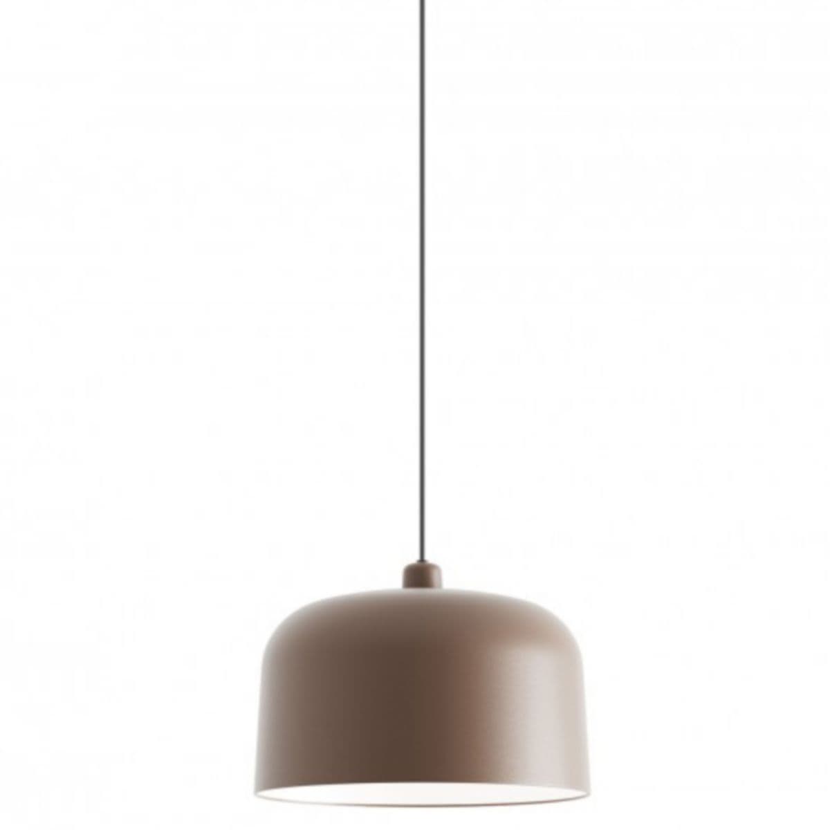 Luceplan | Zile Pendant — Matte Brick Red, 16 in